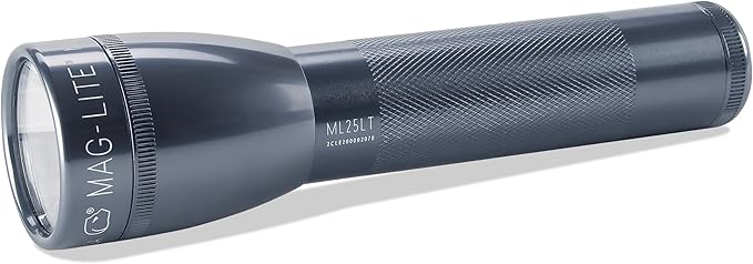 Maglite ML25LT-S2095: Ml25Lt 2 Cell C Led Flashlight Gray
