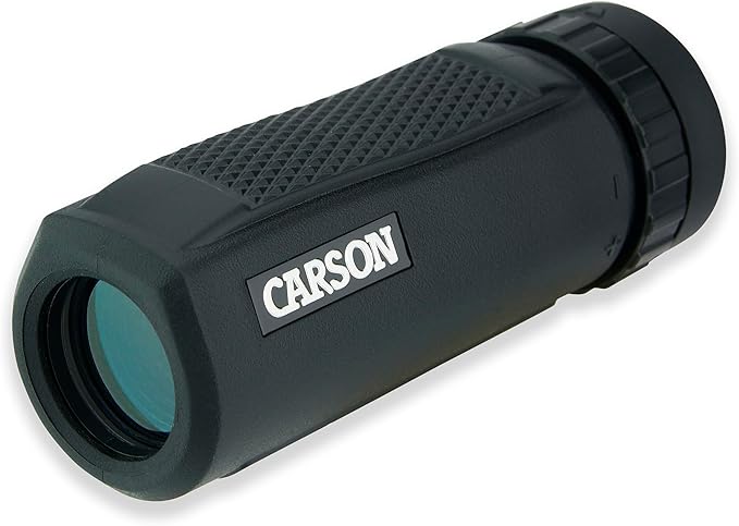 Carson BlackWave 10x25mm Waterproof Monocular, Black (WM-025)