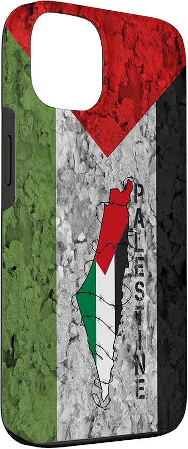 Kufiya PALESTINE Keffiyeh flag, Palestinian Map pattern Case for iPhone 13