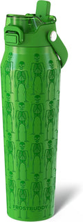 Frost Buddy 32oz Insulated Water Bottle with Straw & Chug Lid | Leak-Proof Stainless Steel | 24-Hours Cold | Sweat-Proof, Cup Holder Friendly | Ideal for Gym, Travel, Sports & Everyday Hydration