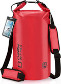 Waterproof Dry Bag, 5L/10L/20L/30L/40L Roll Top Lightweight Storage Backpack with Phone Case for Women & Men, Floating Waterproof Sack for Travel, Swimming, Kayaking, Paddle Board, Camping & Beach