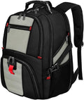 YOREPEK Large Backpack for Men, Extra Large Laptop Backpacks for Men Women, Water Resistant Travel Backpack Airline Approved Business Work Bag Fits 17 Inch Computer, Black