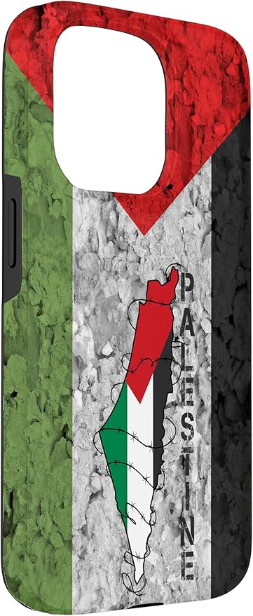 Kufiya PALESTINE Keffiyeh flag, Palestinian Map pattern Case for iPhone 15 Pro