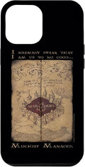 iPhone 12 Pro Max Harry Potter Marauder's Map Words Case