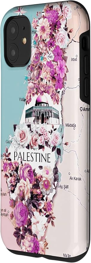 Palestine Map Palestine Map Case for iPhone 11