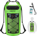 Piscifun Dry Bag, Waterproof Floating Backpack 10L/20L/30L/40L with Waterproof Phone Case for Boating, Kayaking, Fishing