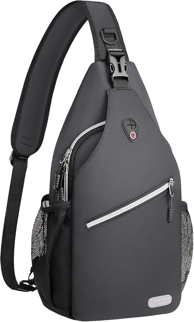 MOSISO Sling Backpack, Multipurpose Crossbody Shoulder Bag Travel Hiking Daypack