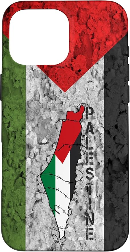 Kufiya PALESTINE Keffiyeh flag, Palestinian Map pattern Case for iPhone 16 Pro Max