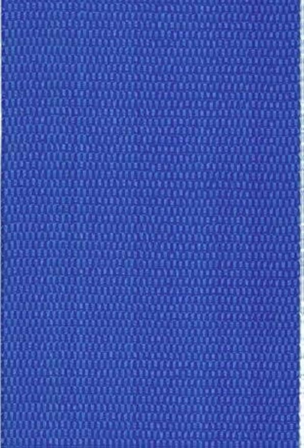 Lawn Chair USA Replacement Webbing Kit - UV-Resistant Straps for Lawn Chairs, Durable Polypropylene (3" x 50', Solid Blue)