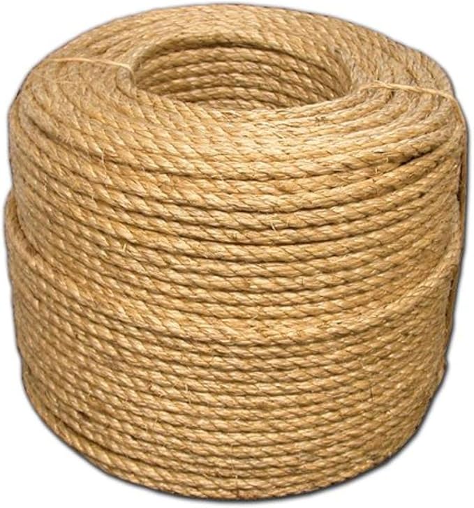 T.W Evans Cordage 24-003 3/8-Inch by 600-Feet Grade Number-1 Manila Rope