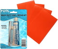 Heavy Duty Vinyl Repair Patch Kit | Vinyl Cement Adhesive Glue and Colored Patches for Inflatables Boat Raft Kayak Air Beds Inflatable Mattress Hole Repair