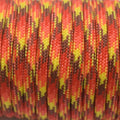 7 Strand Core 550lb Paracord Parachute Cord Lanyard Mil Spec Type III-100ft (Hot Red Camo(56#))