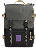 Topo Designs Rover Pack Classic - Laptop Tablet Daypack for Commutes, Day Trips, Hikes, Iconic Denver Design, PFAS-Free, Fair Trade, BlueSign Backpack (Asphalt/Black)
