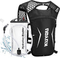 KUYOU Running Vest for Women & Men, Lightweight Hydration Backpack with 2L Water Bladder, Water Backpack for Trail Running, Hiking, Cycling & Marathon