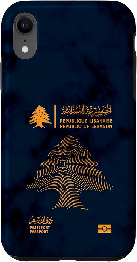 Lebanon,Lebanon Passport,Lebanon Flag,Lebanon map. Case for iPhone XR