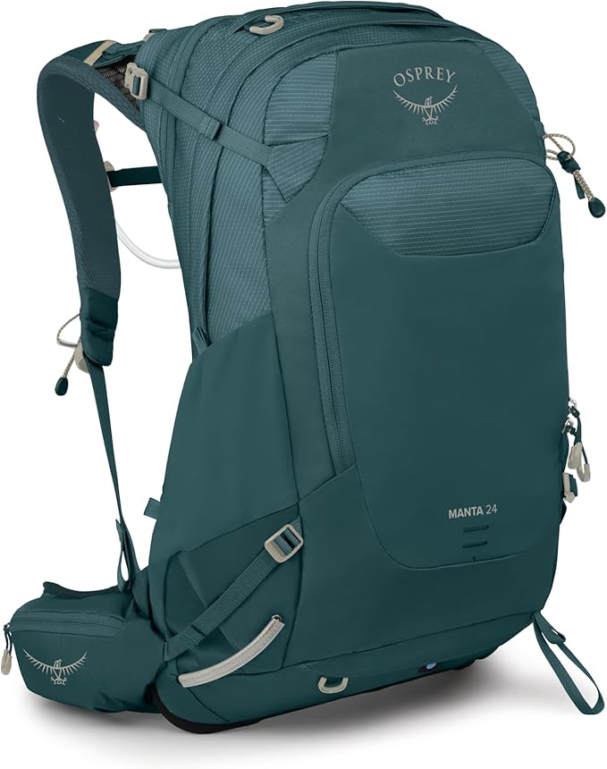 Osprey Manta Men's Hiking Backpack with Hydraulics Reservoir - Hydration Pack with Water Bladder