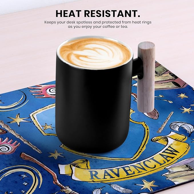 Head Case Designs Officially Licensed Harry Potter Ravenclaw Graphics 9.84 x 11.81 x 0.12 inches (250 x 300 mm) - S Gaming Office Desk PC Keyboard Mouse Mat Pad