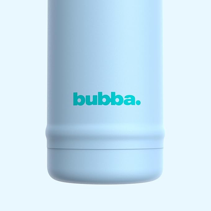 bubba 24 oz Dualsip Insulated Stainless Steel Water Bottle with Straw - Reusable, Leakproof, Lightweight, Dishwasher Safe, Lead-Free and BPA-Free, Daydreamin'