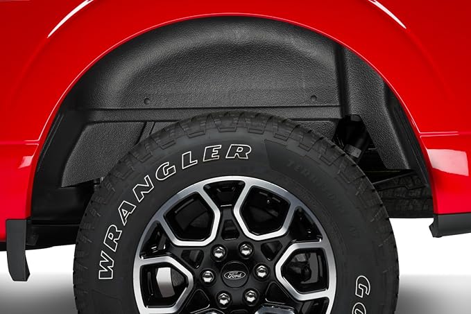 Husky Liners - Rear Wheel Well Guards | 2015-2020 Ford F-150 (Will not fit Raptor) - Black, 2 Pc. | 79121
