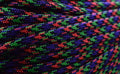 BORED? PARACORD! 550 lb Paracord – Ideal for Crafting, DIY Projects, Camping, Military & Active Outdoors – 300+ Colors – Tactical Parachute Cord Type III – Strong - Hyper 50 Feet
