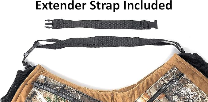 Hunter Safety System Muff-Pak: Polar Fleece Hand Warmer, Front and Back Pockets, Ergonomically Correct Hunting Gear, Perfect for Hunting or Camping