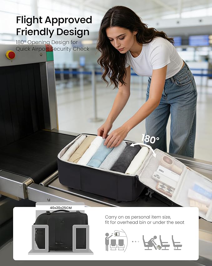 LOVEVOOK Travel Backpack for Women Men, Carry on Backpack for Traveling, Waterproof Hiking Backpack Outdoor Sports Rucksack, Casual Daypack Travel Weekender Essentials