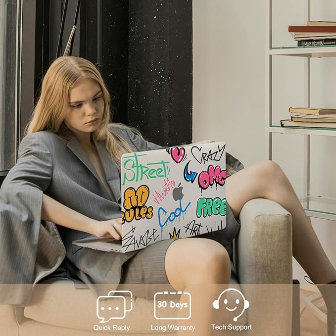 Case Cover for MacBook Pro 14 inch 2025-2021 Release M4 M3 M2 M1 Pro/Max (Model A2442 A2779 A2918 A2992 A3112 A3185 A3401),14.2" Hard Case & Soft Keyboard Cover,Cool Art