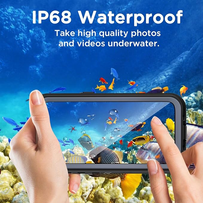 AICase for iPhone 17e/iPhone 16e Case Waterproof with MagSafe Snowproof,Dustproof and Shockproof,IP68 Certified Real 360 Full Body Protection Fully Sealed Underwater Cover for iPhone 17e/16e 6.1"_1