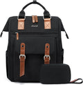 LOVEVOOK Laptop Backpack for Women, Teacher Nurse Work Laptop Bag, Waterproof Travel Backpack Purse, Business Computer Back Pack, Cute Bookbag College Student Gift Nursing School Backpack, 15.6 Inch
