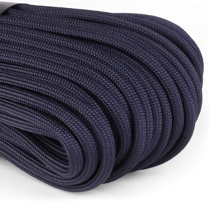 Atwood Rope MFG 550 Paracord 100 Feet 7-Strand Core Parachute Cord (Navy)