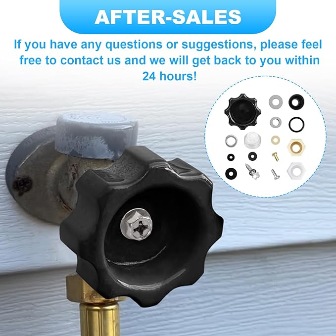 for 630-8500 Wall Hydrant Complete Service Repair Kit for 300, 400 & 500 Outdoor Faucet Repair Kit Mansfield Style Hydrants for Diamond 300 & 400 Series Wall Hydrants