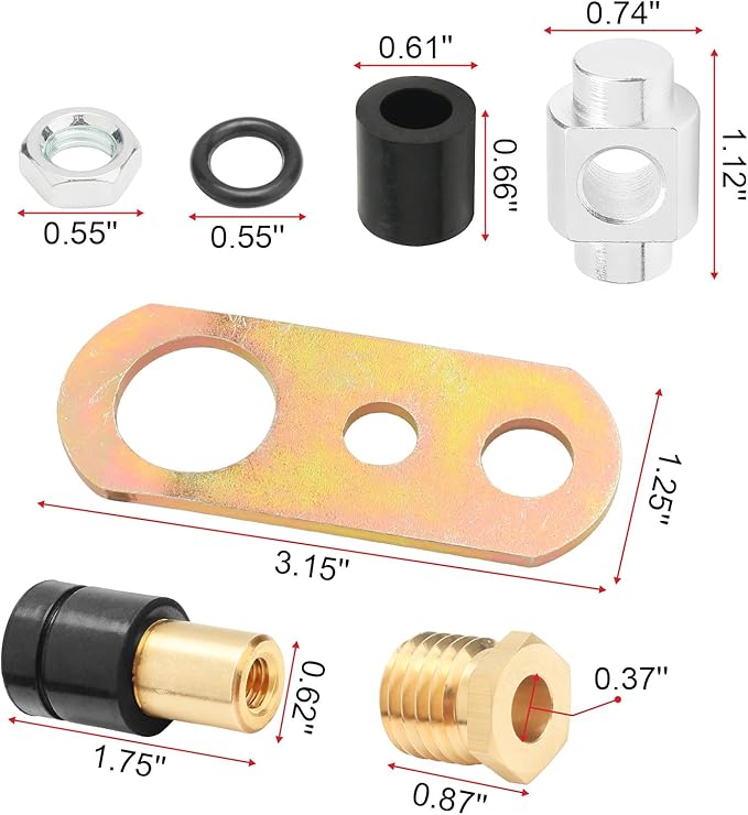 EAORBD C-1000 Hydrant Part Kit for Merrill Yard Hydrant Repair Kit Head Assembly Series Water Hydrant Faucet Repair Kit