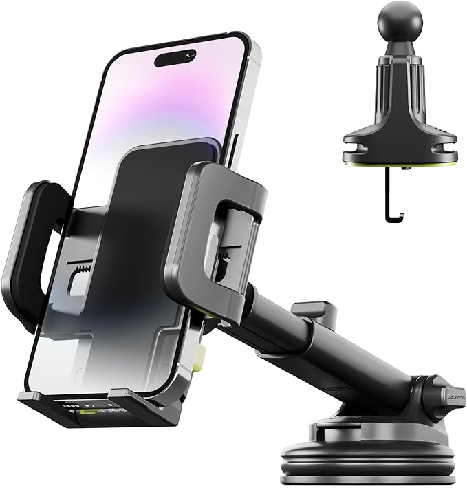 Bracketron TripGrip Series Cell Phone Mount Phone Holder for Car Dashboard Windshield Vent Expandable