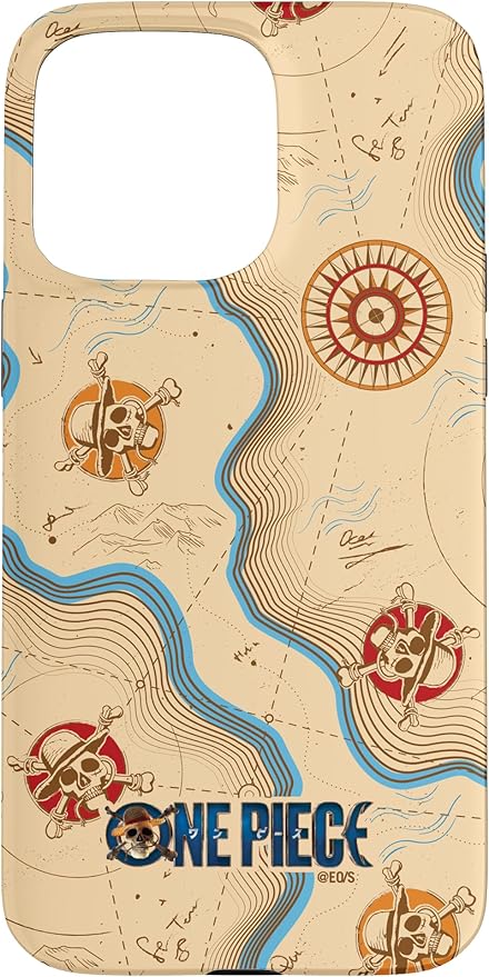 One Piece Map Officially Licensed Case for iPhone 15 Pro Max