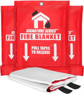 Signature Series Fire Blanket | Flame Suppression Fiberglass Blanket for Home & Kitchen Safety | Ultimate Fire Protection Blankets That Never Expire