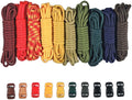 Paracord Planet 550lb Type III Paracord Combo Crafting Kits with Buckles