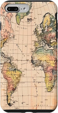 World Map ,Old Map of the World Case for iPhone 7 Plus/8 Plus