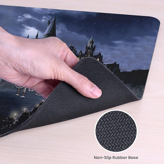 Head Case Designs Officially Licensed Harry Potter Castle Graphics 9.84 x 11.81 x 0.12 inches (250 x 300 mm) - S Gaming Office Desk PC Keyboard Mouse Mat Pad