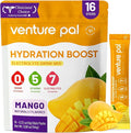 Venture Pal Sugar Free Electrolyte Powder Packets - Liquid Daily IV Hydration Packets | Electrolytes Drink Mix with 5 Vitamins & 7 Electrolytes | Keto Friendly | Non-GMO | Certified Vegan | 16 Sticks