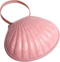 Hard Travel Case for Silicone Bras [A-C Cup] Premium Nubra Organizer Portable Lingerie Underwear Storage Bag (Crocodile, Rose Gold)