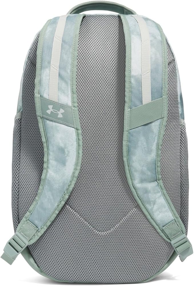 Under Armour Unisex Hustle 6.0 Backpack, Silica Green/Hydro Green, One Size