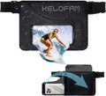 Waterproof bag Fanny Pack with Phone Case, Water proof Phone Pouch Dry Bag Keep Valuables Safe for iPhone Samsung, Adjustable Waist Strap and Screen Touch Sensitive for Swimming Boating Beach Fishing