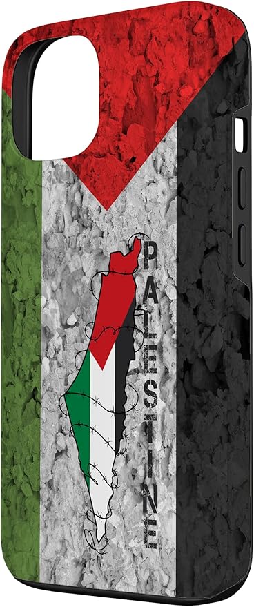 Kufiya PALESTINE Keffiyeh flag, Palestinian Map pattern Case for iPhone 13