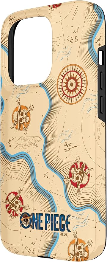 One Piece Map Officially Licensed Case for iPhone 15 Pro