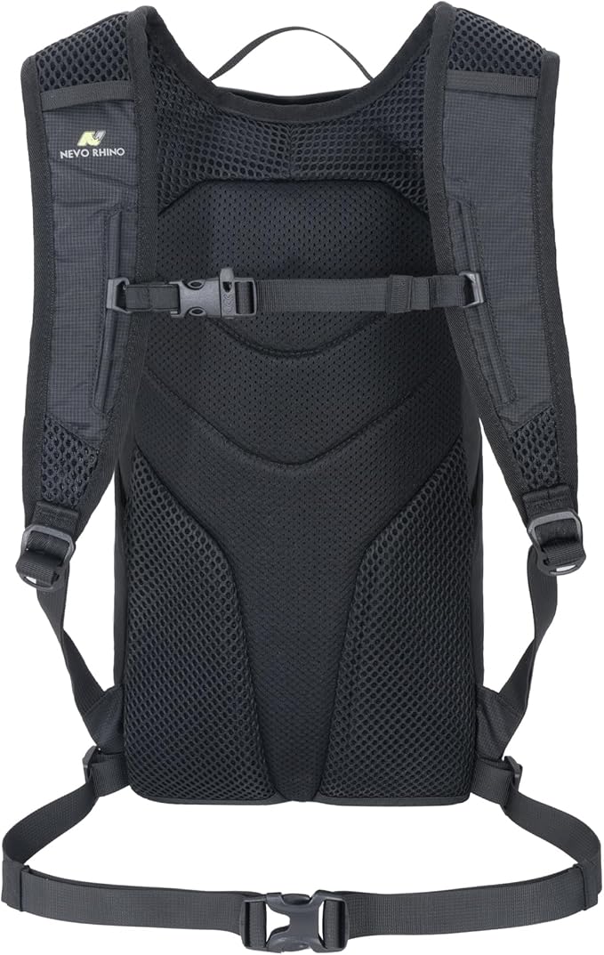 N NEVO RHINO Small Hiking & Trekking Backpack, 10L Lightweight Travel Backpack, Hiking Daypack for Women Men