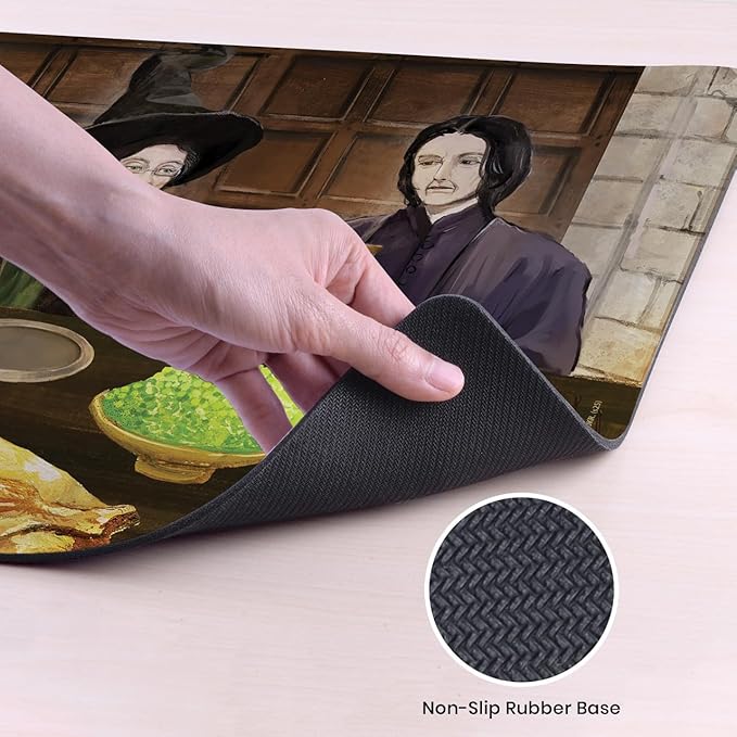 Head Case Designs Officially Licensed Harry Potter Hagrid, Albus, Minerva, Snape Graphics 37.4 x 15.75 x 0.16 inches (900 x 400 mm) - XL Gaming Office Desk PC Keyboard Mouse Mat Pad