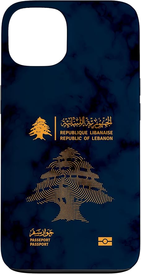 Lebanon,Lebanon Passport,Lebanon Flag,Lebanon map. Case for iPhone 13