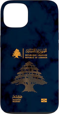 Lebanon,Lebanon Passport,Lebanon Flag,Lebanon map. Case for iPhone 13