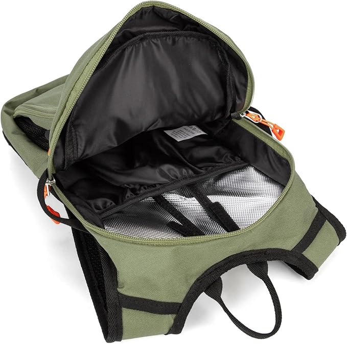 Kids Hydration Backpack, Water Hiking Backpack for Boys or Girls with 1.5L Reservoir Bladder
