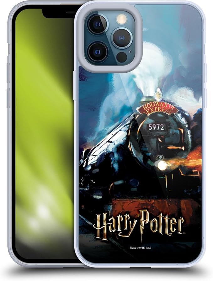 Head Case Designs Officially Licensed Harry Potter Hogwarts Express Prisoner of Azkaban II Gel Case [Military Grade Protection] Compatible with Apple iPhone 12 Pro Max and Compatible with MagSafe